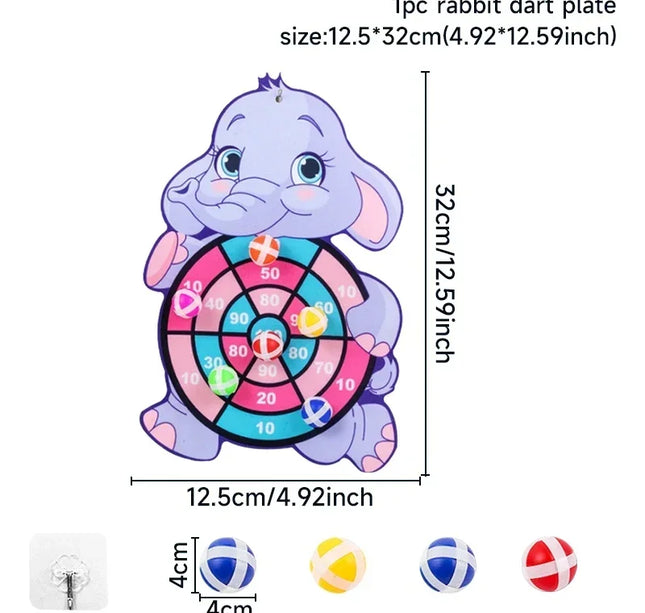 Safari Jungle Dart Board – Panda Party Favor for Kids & Baby Showers toy