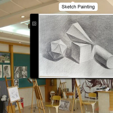 Led Drawing Copy Pad 3 Level Dimmable Board Table Animation Painting Educational Toys Gift Adjustable Light Notepad For Children