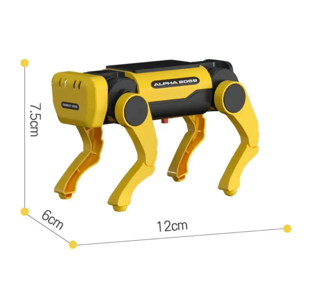 Solar Powered Robot Dog Kit – DIY STEM Science Experiment Toy for Kids Educational Christmas Gift