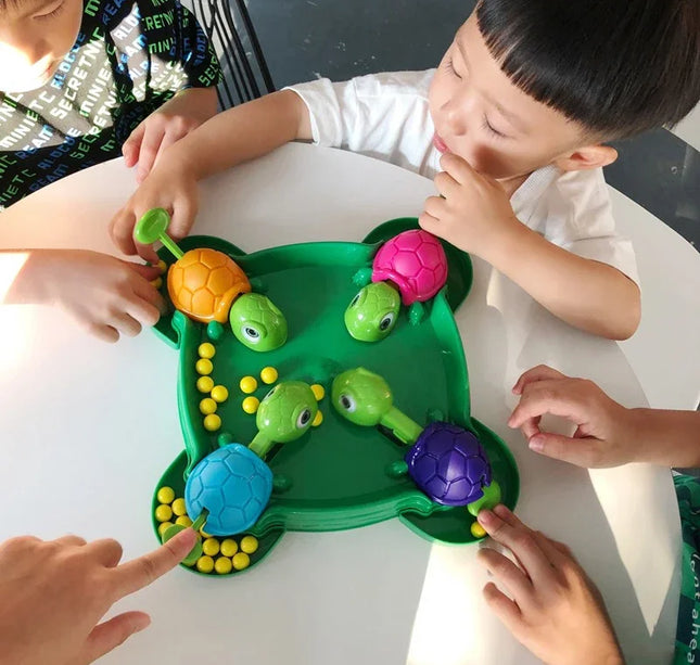 Turtle Eat Beans Desktop Game – Safe Competitive Toy for Kids & Parent-Child Educational Fun and Stress Relief