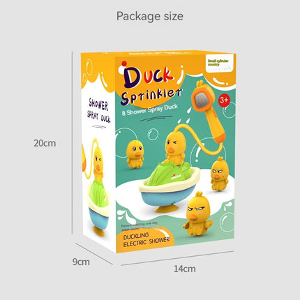 Automatic Water Spray Duck Toy – Sensory Bath Gift for Toddlers & Babies