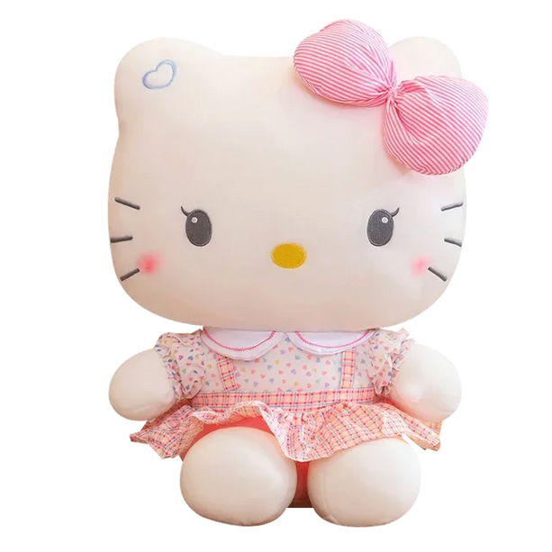 Sanrio Hello Kitty Anime Hello Kitty Stuffed Toys Plushier Soft Pillow Birthday Gifts For Girls Kawaii Hello Kitty Plush Dolls