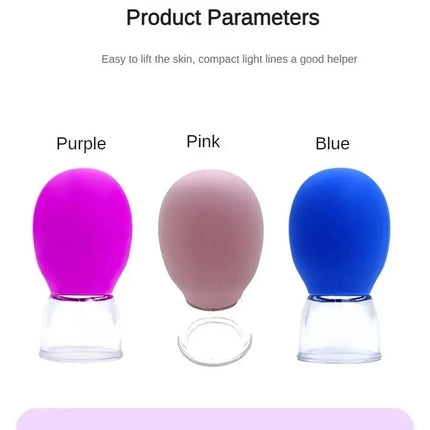 1/5/10pcs Silicone Cupping Set – Vacuum Massage Cups for Face, Body, Neck & Anti-Aging Cellulite Care