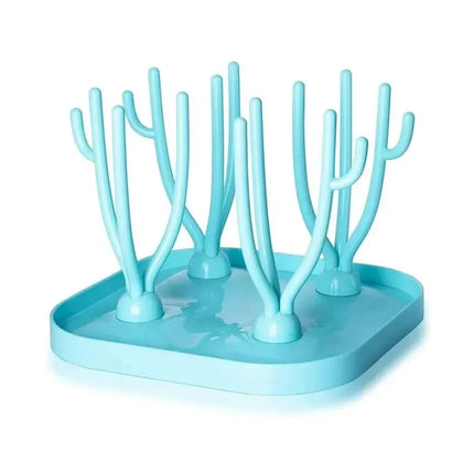 Baby Bottle Dry Rack – Removable Tray for Bottles, Pacifiers & Cups