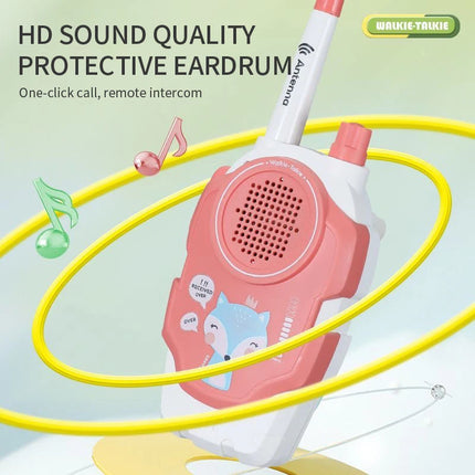 Cartoon Walkie-Talkie Toy – Cute Mobile Intercom for Kids Parent-Child Play & Educational Gift