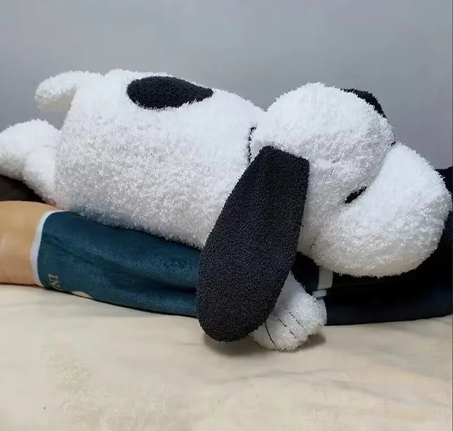 Big Snoopy Plush Toy – Kawaii White Dog Soft Stuffed Pillow Doll for Kids, Girlfriends & Birthday Gifts
