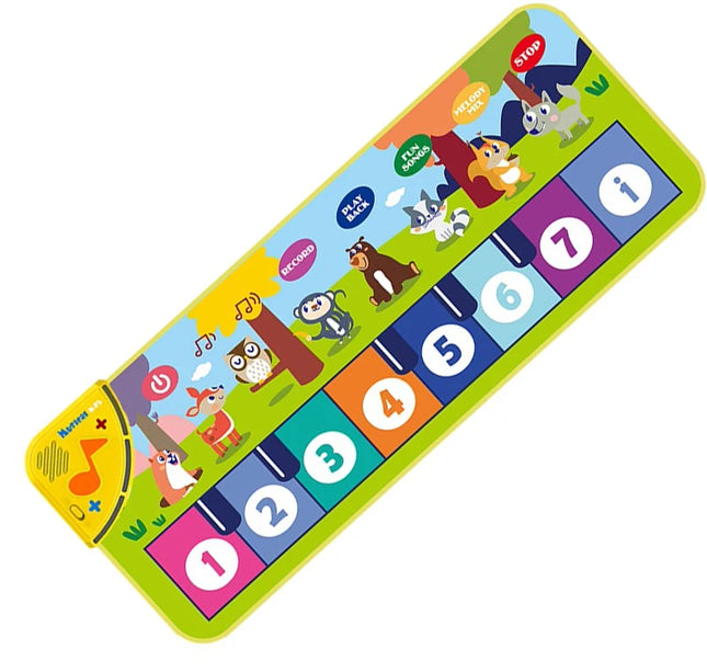 Coolplay Musical Piano Mat – Floor Keyboard with 8 Animal Sounds for Toddlers & Baby Educational Play