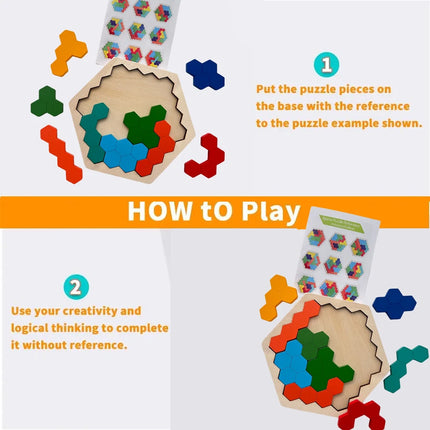 DIY Wooden Tangram – Learning & Thinking Puzzle for Children