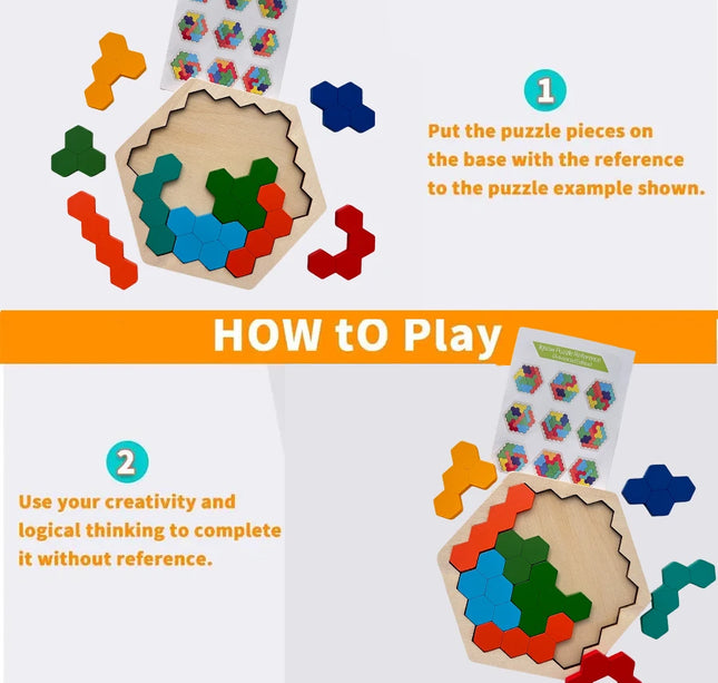 DIY Wooden Tangram – Learning & Thinking Puzzle for Children