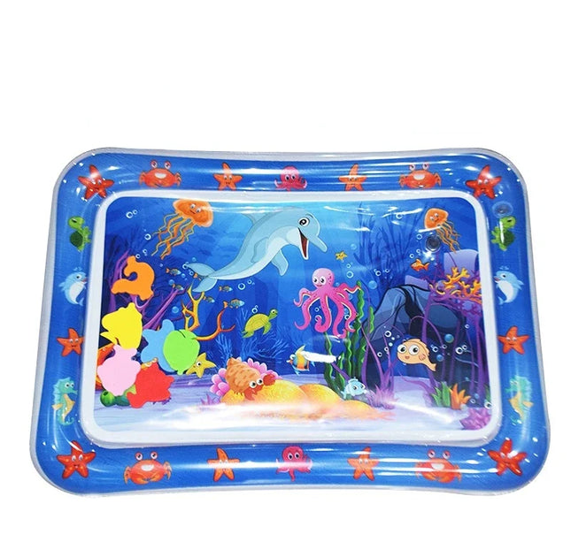 Infinno Baby Tummy Time Mat – Premium Inflatable Water Cushion for Sensory Play