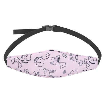 Adjustable Baby Head Support Belt – Car Seat & Stroller Sleep Positioner for Boys & Girls
