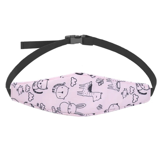 Adjustable Baby Head Support Belt – Car Seat & Stroller Sleep Positioner for Boys & Girls