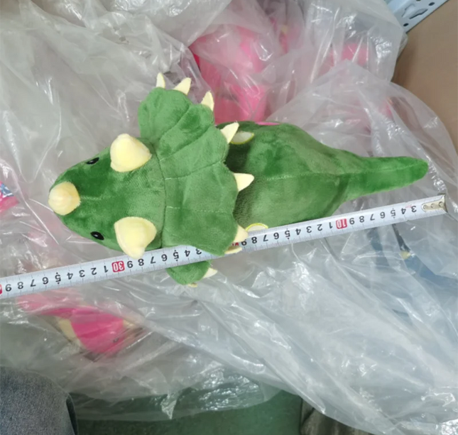 Big Dinosaur Plush Toy – Soft Triceratops & Stegosaurus Stuffed Dolls for Kids Birthday Gifts