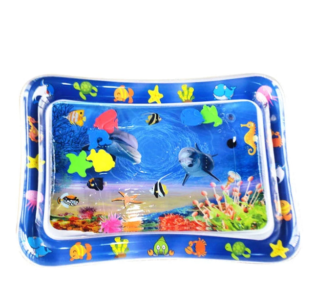 Infinno Baby Tummy Time Mat – Premium Inflatable Water Cushion for Sensory Play