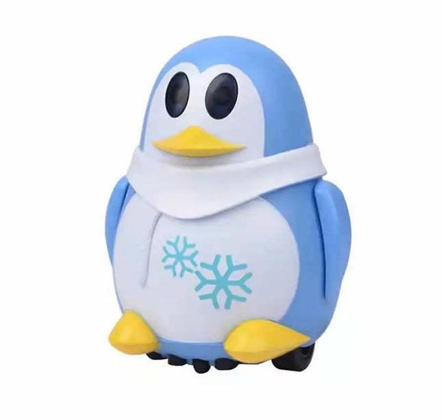 Inductive Line Following Robot Toy – Creative Electric Penguin Car that Follows Drawn Paths, Educational Gift for Kids