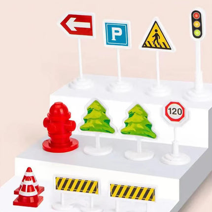 Electric Rail Train Set – Educational Assembly Model Toy for Boys, Simulation Track for Christmas & Birthday Gifts