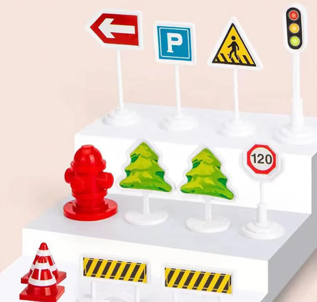 Electric Rail Train Set – Educational Assembly Model Toy for Boys, Simulation Track for Christmas & Birthday Gifts