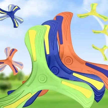Three-Leaf Boomerang Toy – Outdoor Interactive Puzzle for Kids & Adults Early Education & Decompression Gift