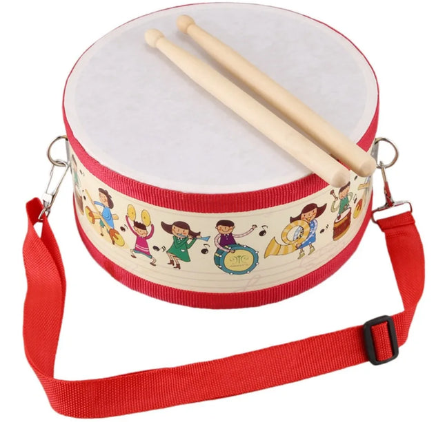 Drum Wood Kids Early Educational Musical Instrument For Children Baby Toys