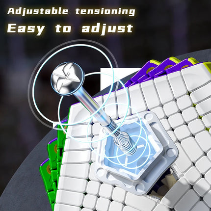 [Picube] DianSheng Galaxy Petaminx 9x9x9 Magnetic 9x9 Megaminx Magic Cube Stickerless Dodecahedron Profession Speed Puzzle