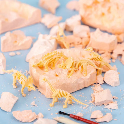 Dinosaur Fossil Excavation Kit – DIY Archaeological Dig & Assembly Model Educational Toy for Kids Birthday & Christmas Gifts