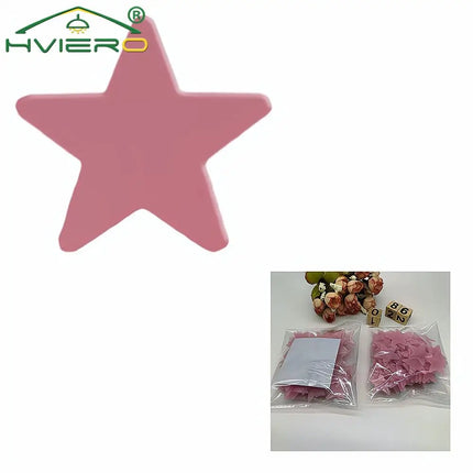 Luminous Star Wall Stickers – 50/100pcs 3cm Glow Decor for Kids & Parties