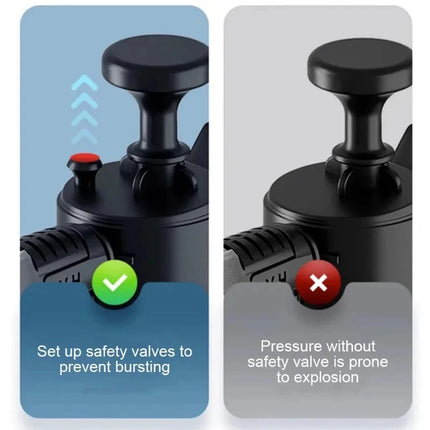Pneumatic Foam Spray Bottle – Handheld Car Wash & Multi-Surface Cleaning Tool