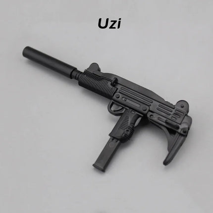 1/6 Scale Soldier Weapon Model Set – MP40, HK416, AK47 Puzzle Assembly Military Educational Toys