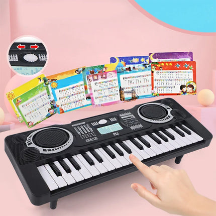 37-Key Electronic Piano Keyboard – Portable Musical Instrument Educational Toy for Kids Christmas & Birthday Gift