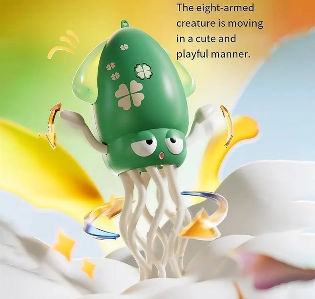 Electric Dancing Octopus Toy – Luminous Musical Fidget Toy for Kids, Babies, Pets & Stress Relief