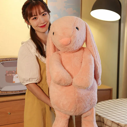 Cute Bunny Rabbit Plush Toy – Long Ear Soft Stuffed Animal Doll for Girls, Kids & Baby Birthday Gifts