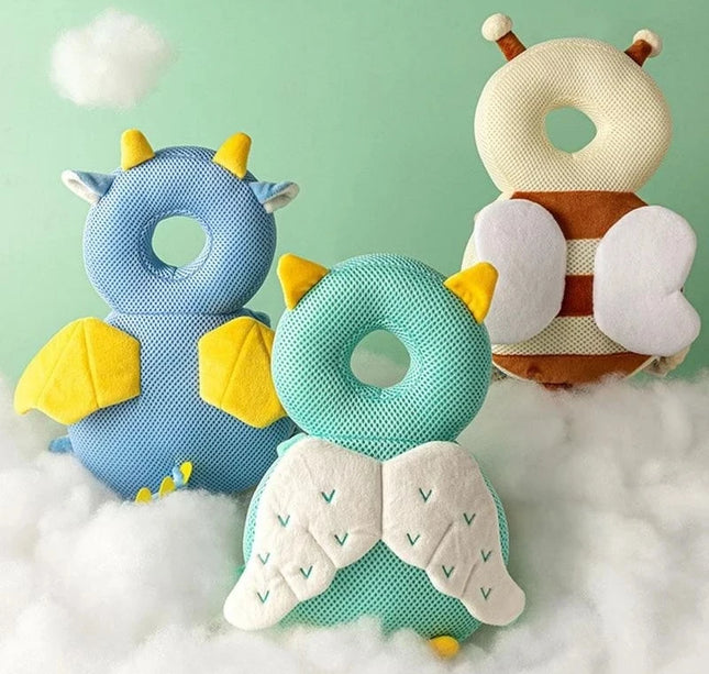 Toddler Head Protection Pillow – Soft PP Cotton Safety Backpack (1–3Y)