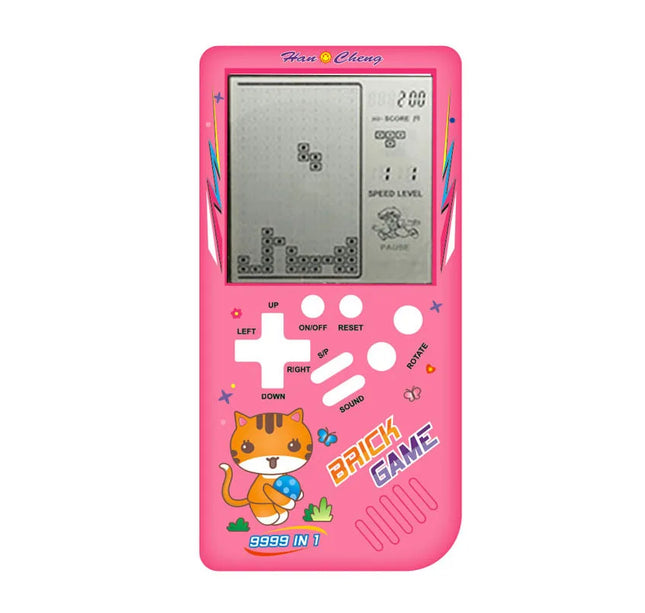 Mini Portable Retro Handheld Console Children Classic Pocket Nostalgic Play BRICK Game Machine Educational Toys Puzzle Game