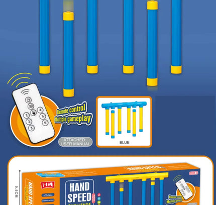 Falling Sticks Challenge Game – Reaction Training Educational Toy for Parent-Child & Family Party Fun