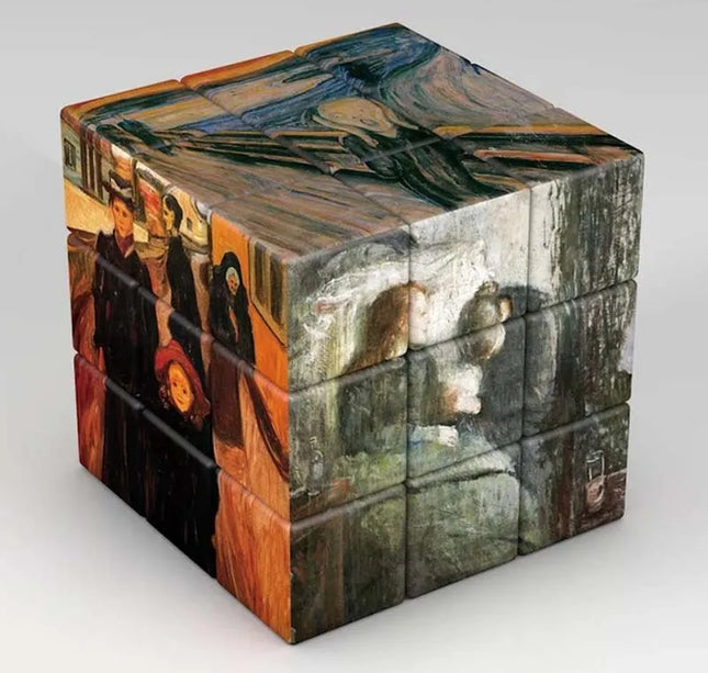 3x3x3 Magic Cube Planets Astronauts Famous Paintings Celebrity Art Magic Cube Children's Puzzle Magic Cube Toys Gifts