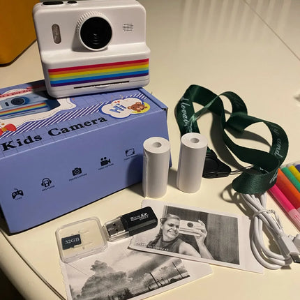 Digital Children Camera For Photography Mini Printer Portable Thermal Instant Print Photo Kids Camera 2.8inch HD Video Toy Gifts