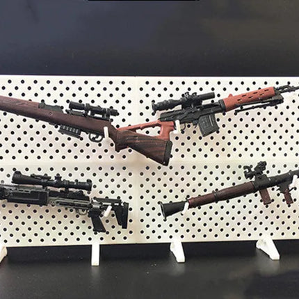 1/6 Scale Soldier Weapon Model Set – MP40, HK416, AK47 Puzzle Assembly Military Educational Toys