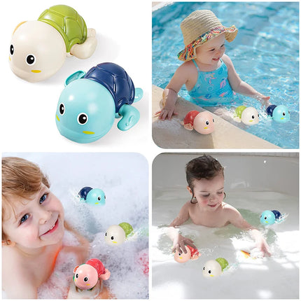Baby Bath Toys – Wind-Up Swimming Animals for Kids Bathtub & Shower Play