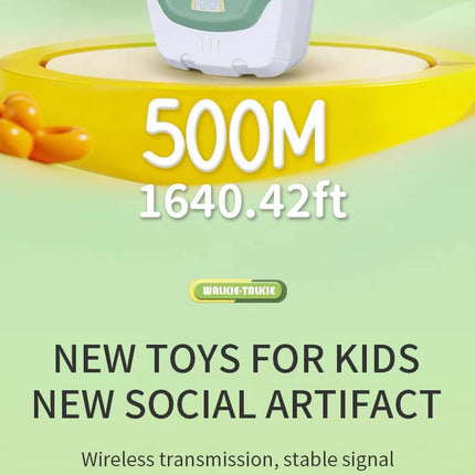 Cartoon Walkie-Talkie Toy – Cute Mobile Intercom for Kids Parent-Child Play & Educational Gift