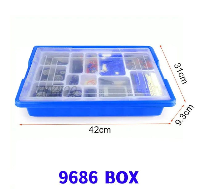 STEM 9686 Technical Building Blocks Set – Multi-Technology DIY Programming Kit for Kids & Educational School Projects
