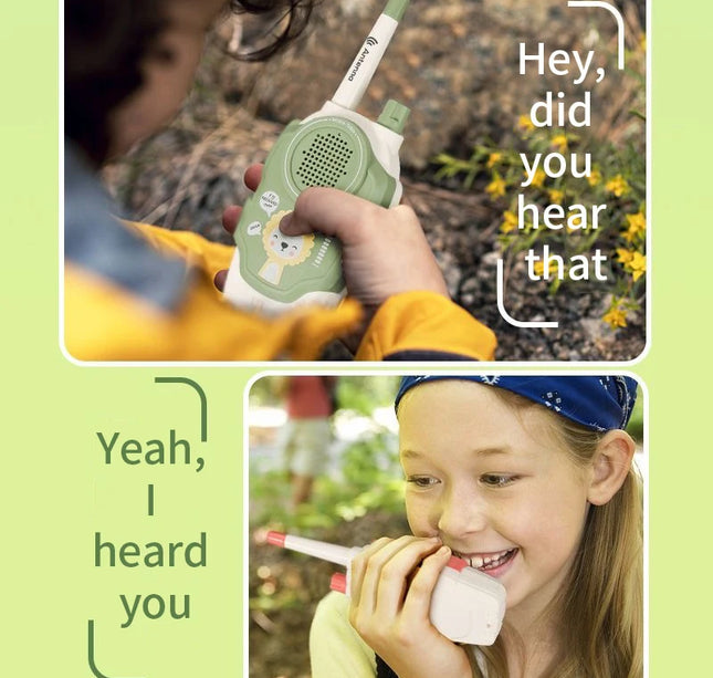 Cartoon Walkie-Talkie Toy – Cute Mobile Intercom for Kids Parent-Child Play & Educational Gift