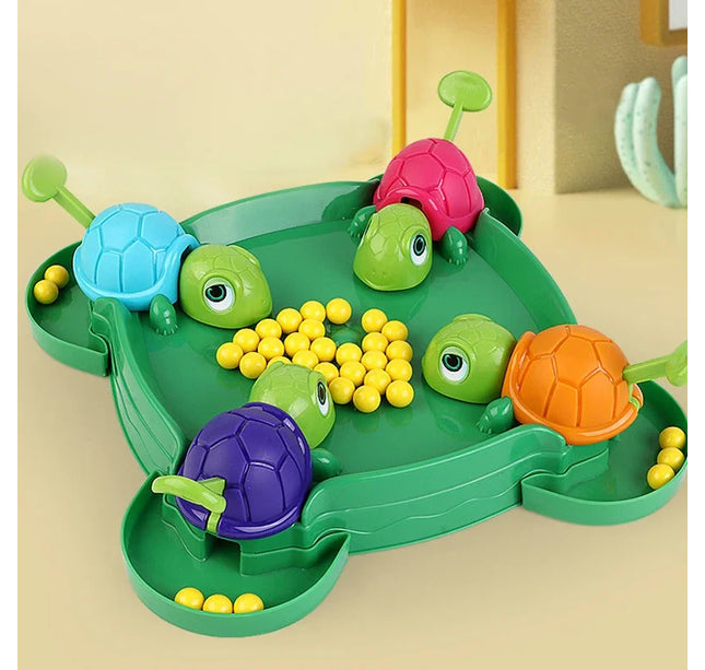 Turtle Eat Beans Desktop Game – Safe Competitive Toy for Kids & Parent-Child Educational Fun and Stress Relief