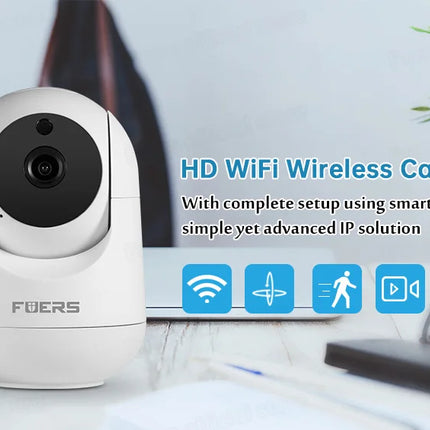 Fuers 5MP Tuya Smart WiFi Camera – Indoor IP Cam with AI & Baby Monitor