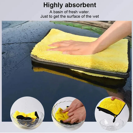 Car Cleaning Microfiber Towel – Soft Drying & Care Cloth for Detailing (30x30/60cm)