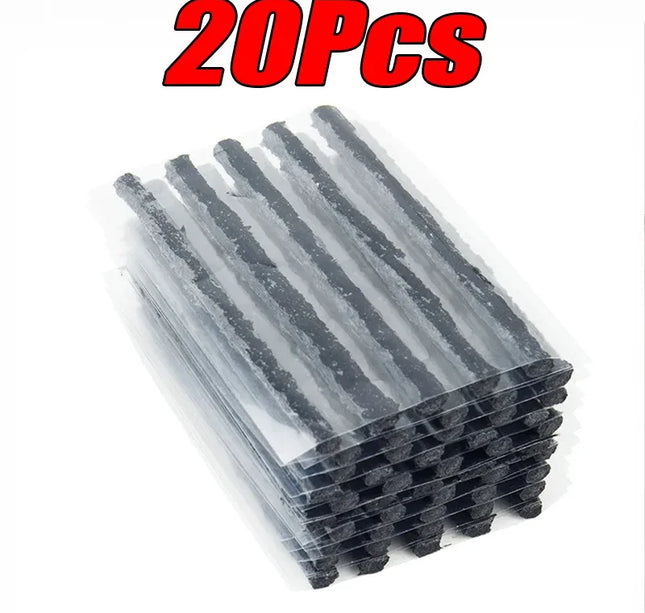 Tubeless Tire Repair Kit – 5–50pcs Plug Tools with Rubber Strips for Car, Truck & Motorcycle