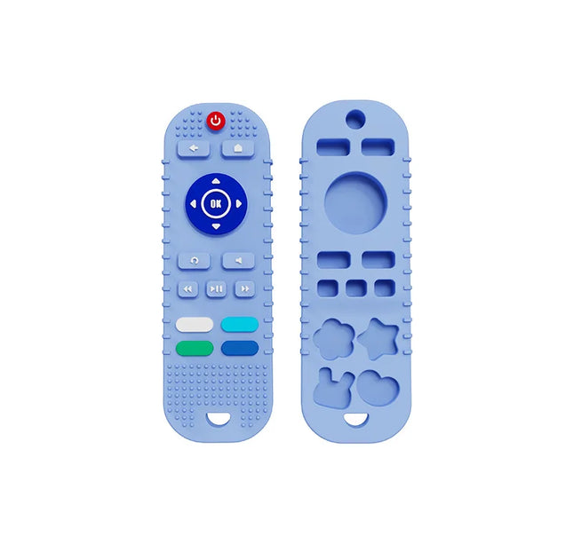 1Pc Grade Silicone Baby Teether Soothing Teether Early Educational Sensory Toys for Infant Teether Remote Control Shape