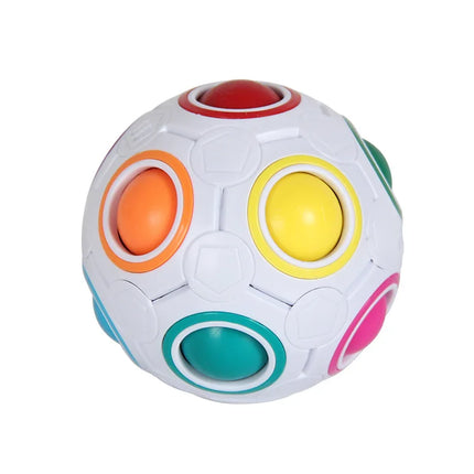 Antistress Cube Magic Fidget Toys Puzzle Rainbow Balls Children Educational Toy Adult Kid Reliever Stress Anxiety Christmas Gift