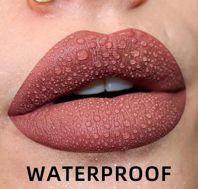 19 colors Matte Velvet Lip Gloss Waterproof Liquid Lipstick Nude Black Lips tint Makeup Lip Glaze Cosmetics Red Lip Stain Beauty