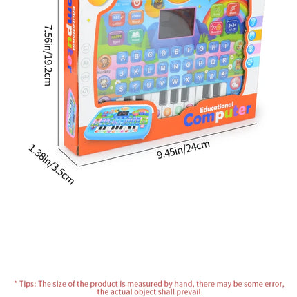 Educational Learning Machine Toys, Electronic Study Game for 3+ Year Old's Girls Boys Gift Birthday Presents Child Kids Computer