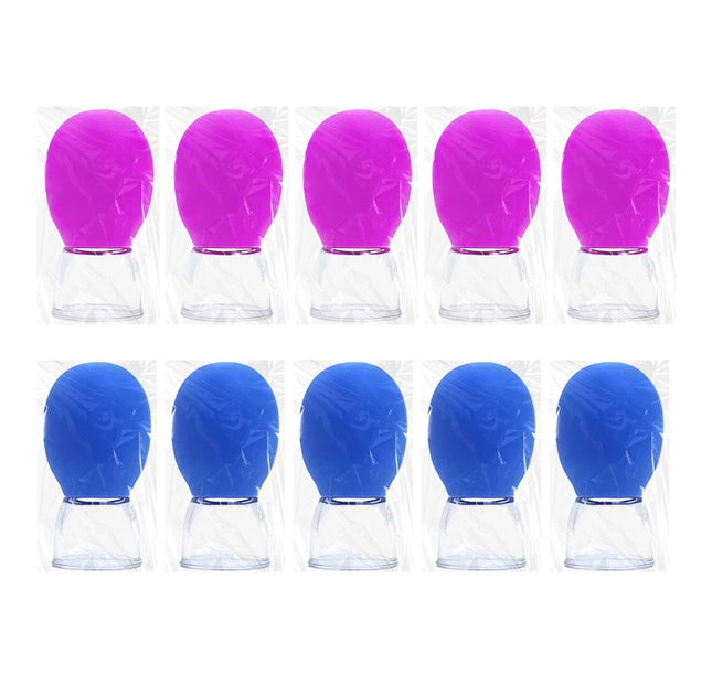 1/5/10pcs Silicone Cupping Set – Vacuum Massage Cups for Face, Body, Neck & Anti-Aging Cellulite Care